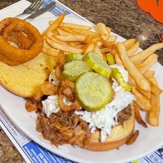 BBQ Pulled Pork Sandwich