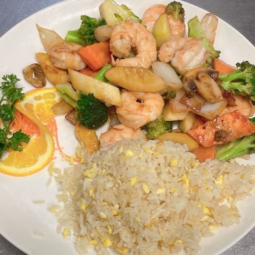 Shrimp Hibachi or Teriyaki (Children).