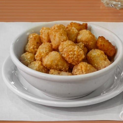 Crispy Tater Tots.