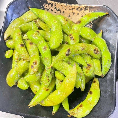 Garlic Butter Edamame.