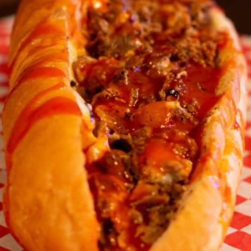 Buffalo Philly Cheese Steak.
