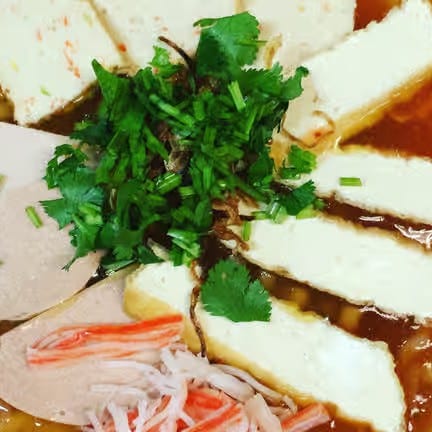 N3. Green Lotus's Crab Udon.