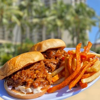 Maui Wowie Pork Sandwich