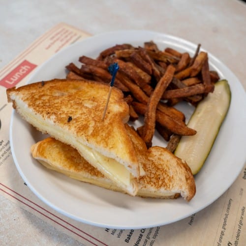 Grilled Cheese Sandwich.