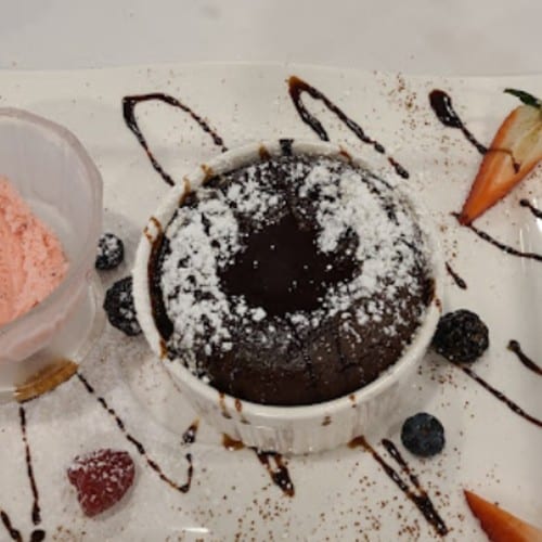 Chocolate Souffle.