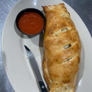 Meat and Veggie Stromboli