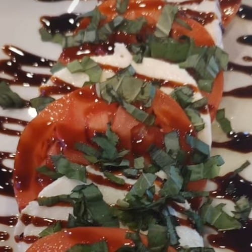 Insalata Caprese Salad.