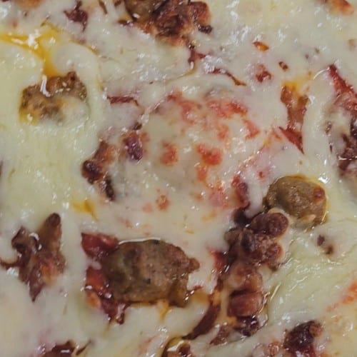 Meatball Pizza (12-cut).