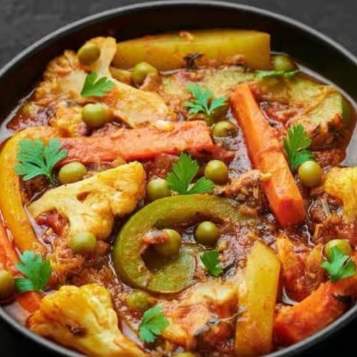 Mix Veggie Jalfrezi.