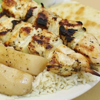 Chicken Kabob Plate
