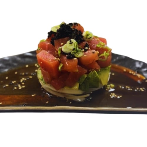 Tuna Poke Appetizer.