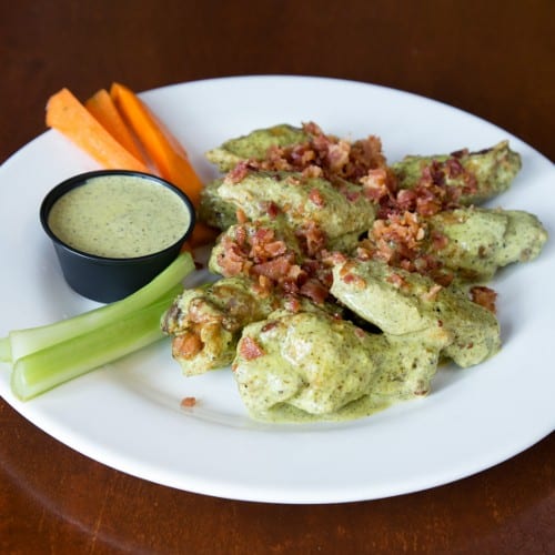 Pesto Wings.