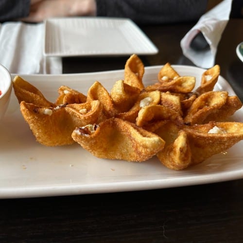Crab Cheese Wonton.