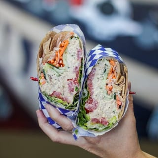 Albacore Tuna Salad Wrap