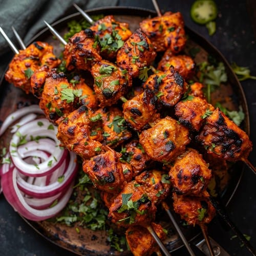 Tandoori Chicken Kabob.