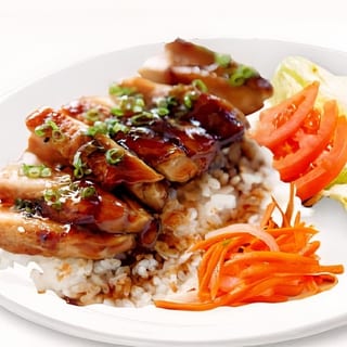 14. Teriyaki Chicken with Rice