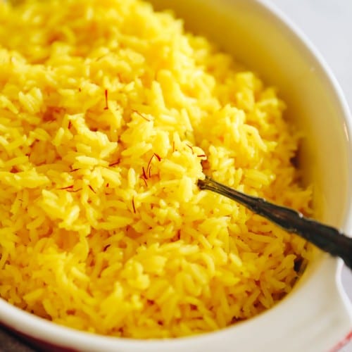 Saffron Rice 🌾𝐅.