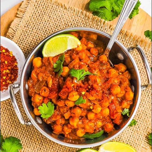 Chana Masala.