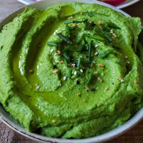 Green Hummus.