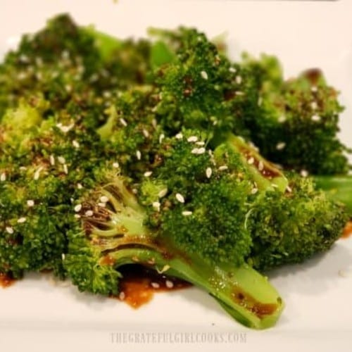Broccoli with Tangy Sauce.