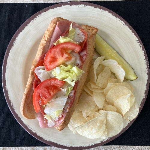 Italian Hero Sandwich.