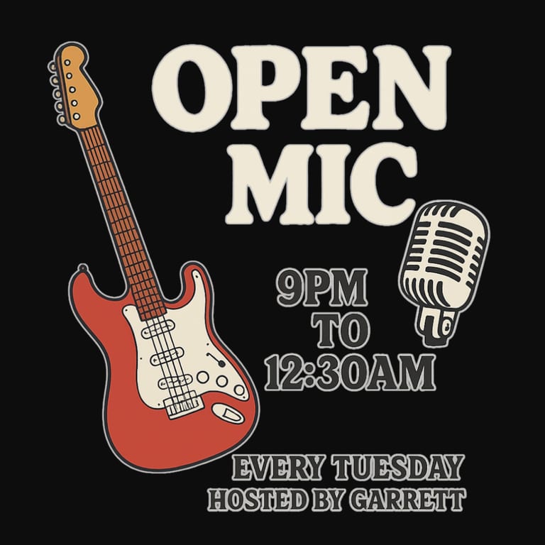 Tuesday Open Mic Night 🎶