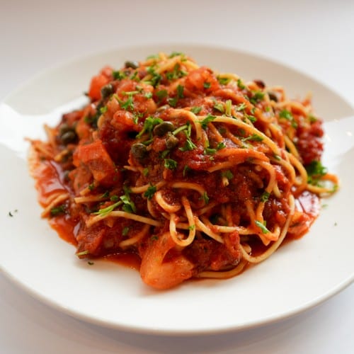 Capellini Pomodoro.