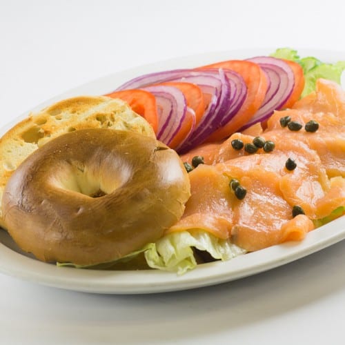 Lox Bagel & Cream Cheese.