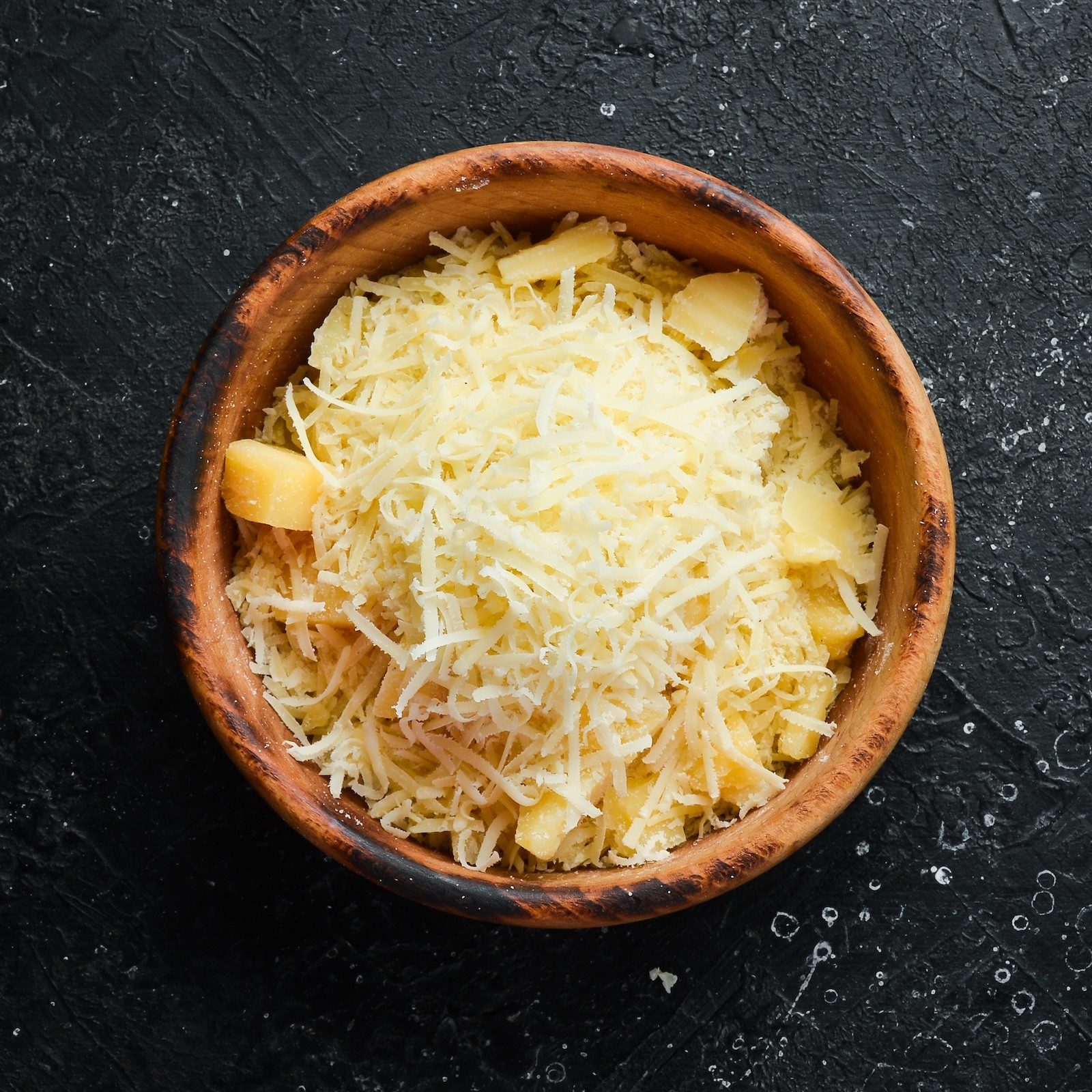 Side Grated Parmesan Cheese.