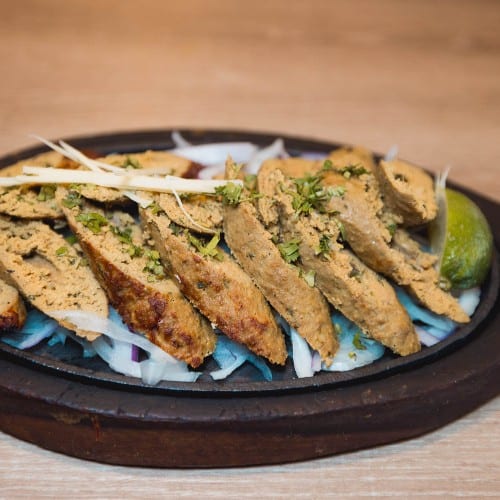 Lamb Seekh Kabab.
