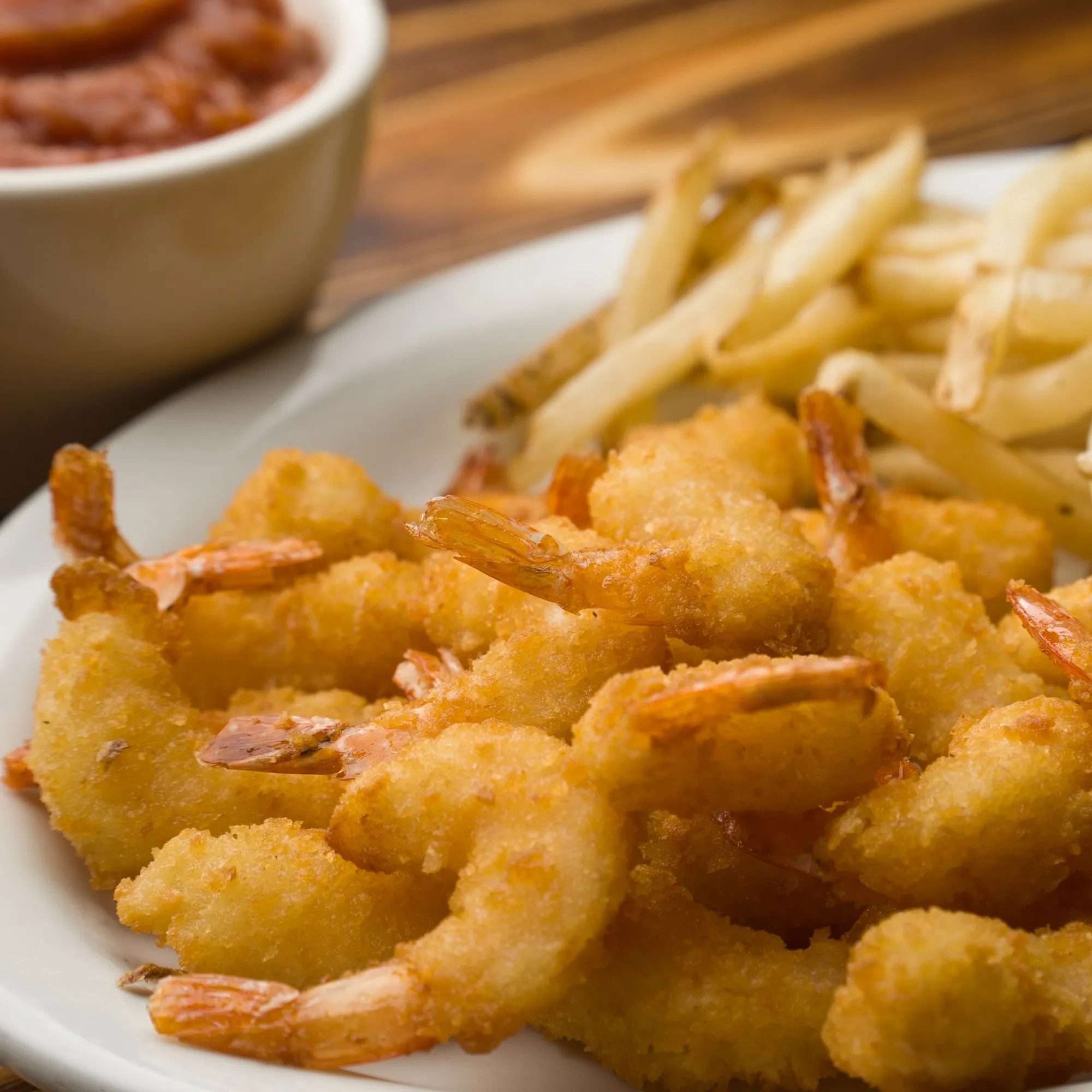 Popcorn Shrimp.