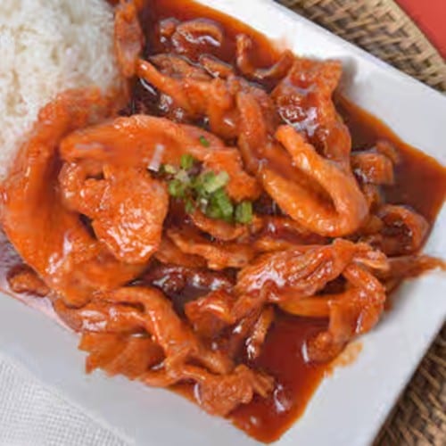 Dinner Bangkok Chicken.