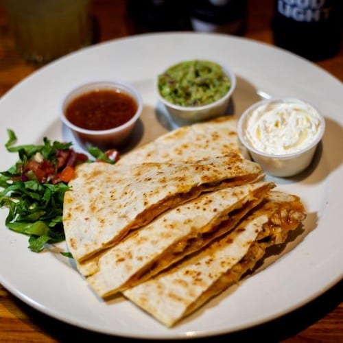 Quesadillas.