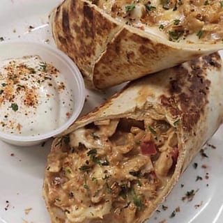 Chicken Cheese Steak Wrap