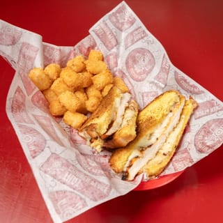 Grilled Cheese Sandwich W/Chicken (chk.breast)