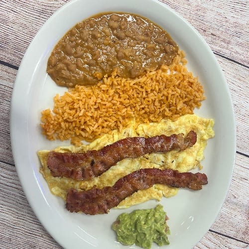 Mexican Omelette.