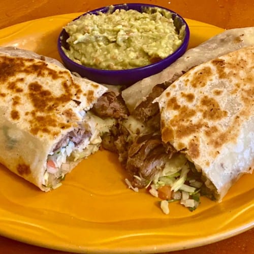 Carne Asada Burrito.