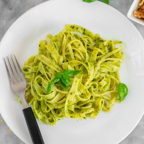 Pasta Pesto.