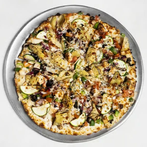 Garlic Delight Pizza.