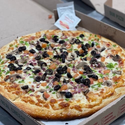 The Herbivore Large Pizza.