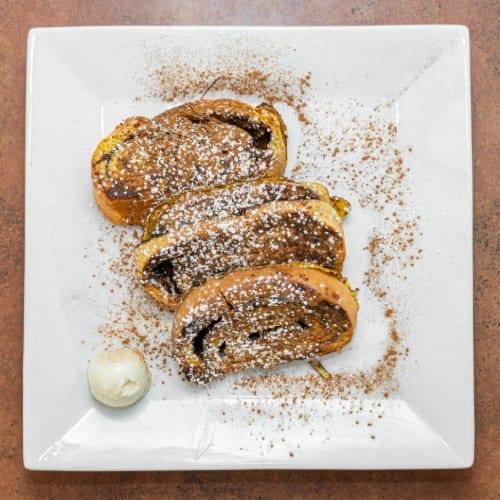 (Short Stack) Cinamon Bread French Toast.