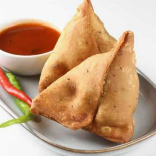 Vegetable Samosa.