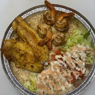 Fish & Shrimp Bowl