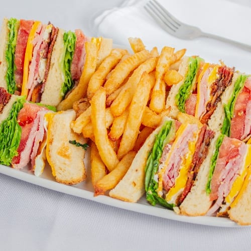 Foodys Club Sandwich.