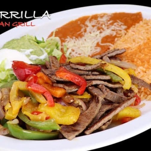 Fajita Plate.