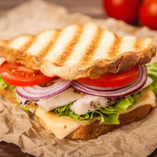 Grilled chicken sandwich