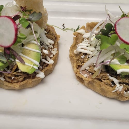 #6 Sopes De Carnitas.