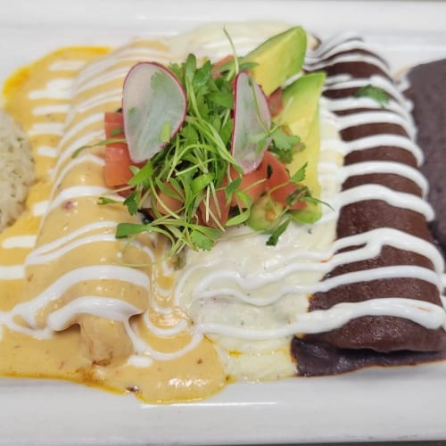 Trio Enchiladas.