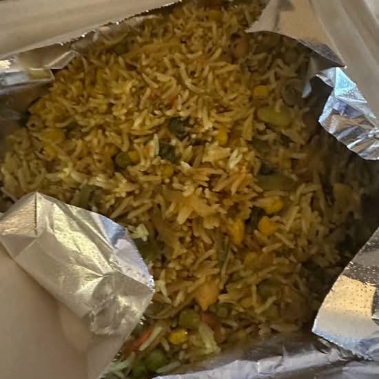 Veg Biryani.