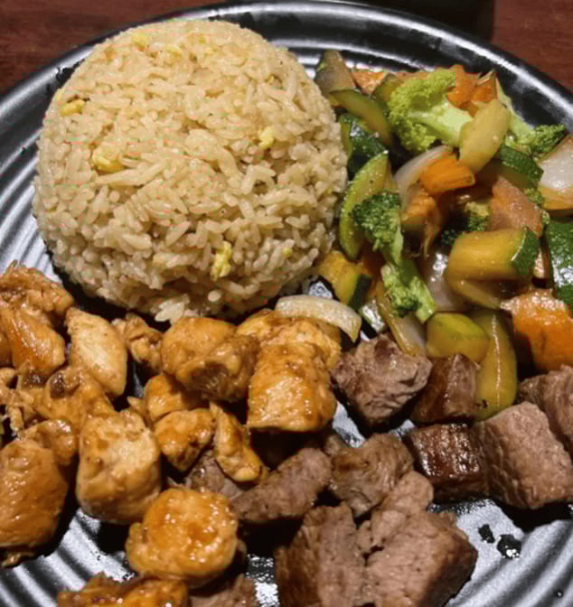 HD14. Hibachi Steak & Chicken.